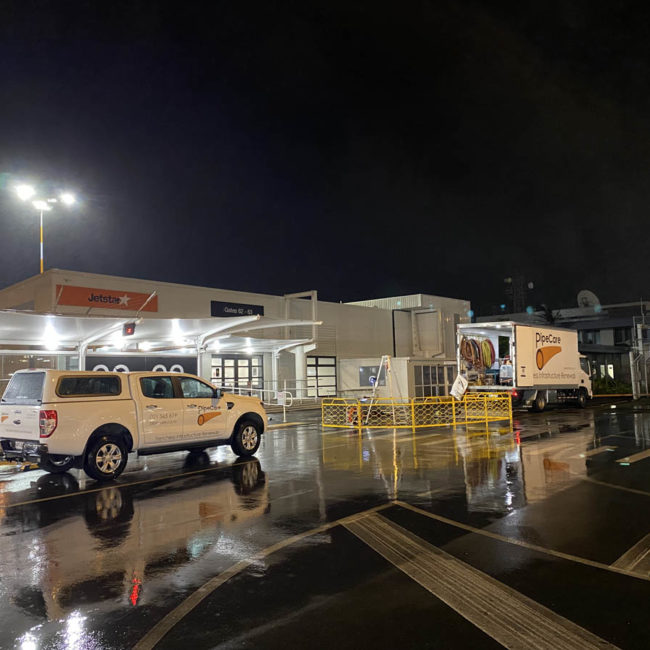 Auckalnd Pipe Renewal And Repair Project Auckland Airport Pipecare Nz